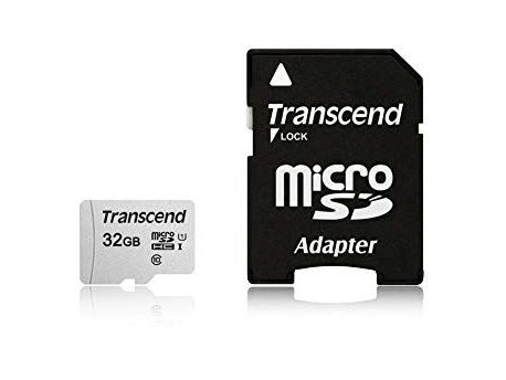 TRANSCEND MEM SD MICRO 32GB HC Class 10 UHS-I +1ad 300S TS TS32GUSD300S-A