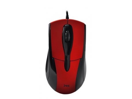 MS MS MSI SKIPPER_3 žičani miš, crveni