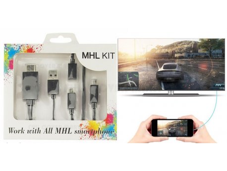 FAST ASIA MHL KIT komplet-Micro USB muški - HDMI ženski