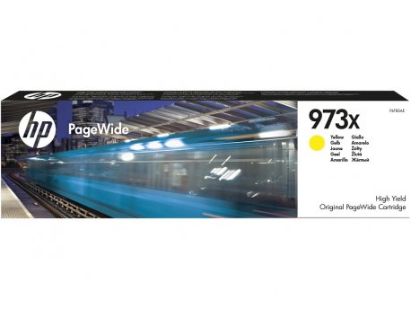HP 973X High Yield Yellow PageWide Cartridge F6T83AE