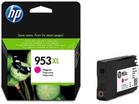 HP 953XL High Yield Magenta Original Ink Cartridge F6U17AE