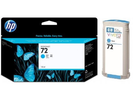 HP No.72 130 ml Cyan Ink Cartridge C9371A