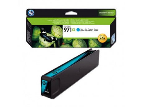 HP No. 971XL Cyan Ink Cartridg CN626AE