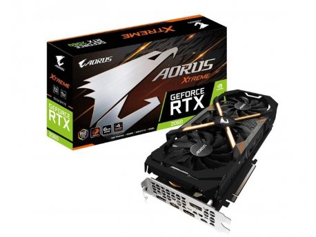 GIGABYTE NVidia GeForce RTX 2060 6GB 192bit GV-N2060AORUS X-6GC