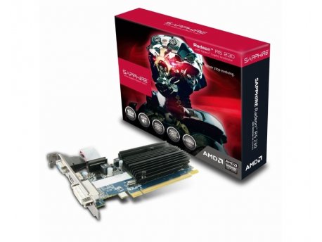 SAPPHIRE AMD Radeon R5 230 1GB 64bit GDDR3 (11233-01-20G)