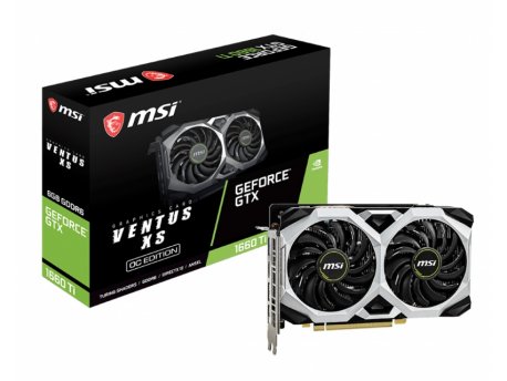 MSI NVidia GeForce GTX 1660 TI VENTUS XS 6G OC