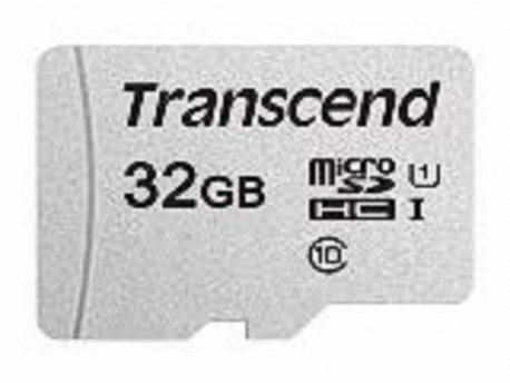 TRANSCEND MEM SD MICRO 32GB HC Class 10 UHS-I 300S TS TS32GUSD300S