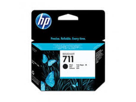HP No.711 80ml Black Designjet Ink Cartridge CZ133A