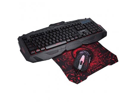 MARVO Set Tastatura+Miš+Podloga USB KM400+G1