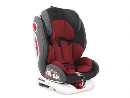 LORELLI BERTONI Auto Sedište Roto (0-36kg) Isofix Black&Red (2020)