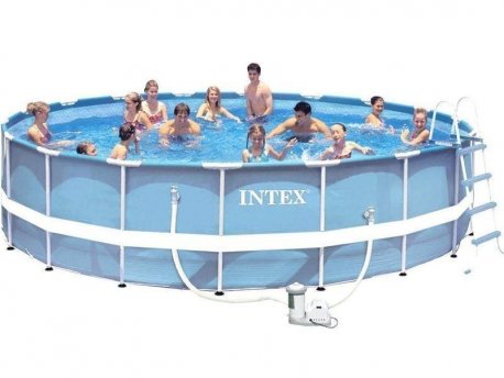INTEX PRISM FRAME porodični bazen sa metalnim okvirom 5.49 x 1.22 m