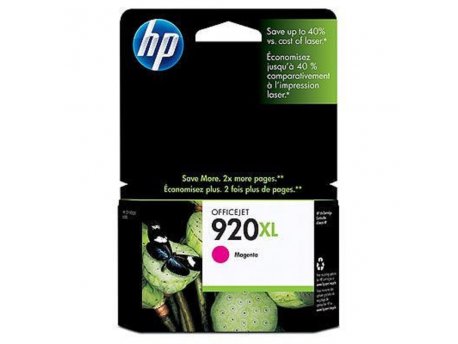 HP No.920XL Magenta Officejet Ink Cartridge (CD973AE)