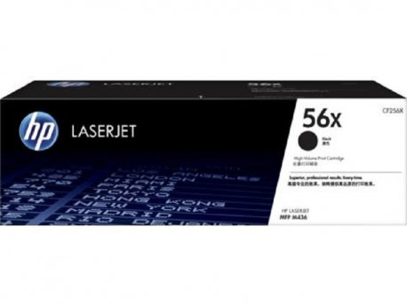 HP 56X High Yield Black Original LaserJet Toner Cartridge (CF256X)
