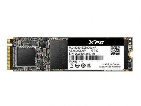 ADATA 256GB M.2 PCIe Gen 3 x4 NVMe ASX6000LNP-256GT-C SSD