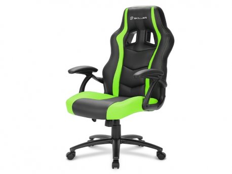SHARKOON Skiller SGS1 crno-zelena stolica