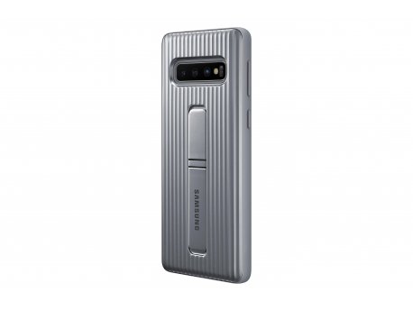 SAMSUNG Stojeca futrola za S10, srebrna (EF-RG973-CSE)