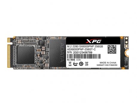 ADATA 256GB M.2 PCIe Gen 3 x4 NVMe ASX6000PNP-256GT-C SSD