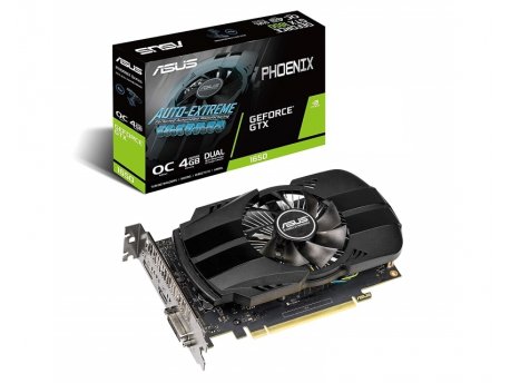 ASUS NVidia GeForce GTX 1650 4GB 128bit PH-GTX1650-O4G