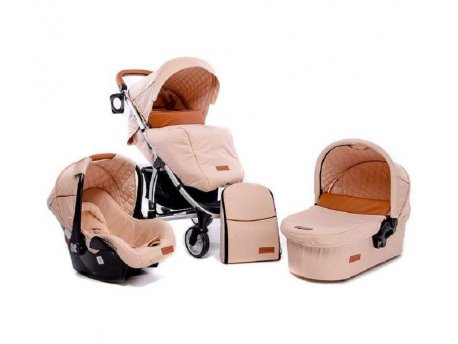 KikkaBoo KOLICA MADRID BEIGE ALL IN ONE