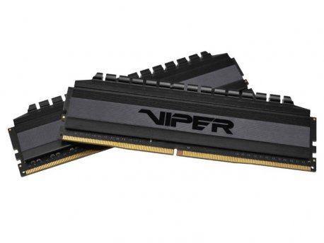 PATRIOT 16GB DDR4 (2x8GB), 4000MHz, Viper 4 Blackout Series, PVB416G400C9K