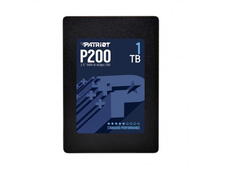 PATRIOT SSD 2.5 SATA3 1TB Patriot P200 530MBs/460MBs P200S1TB25