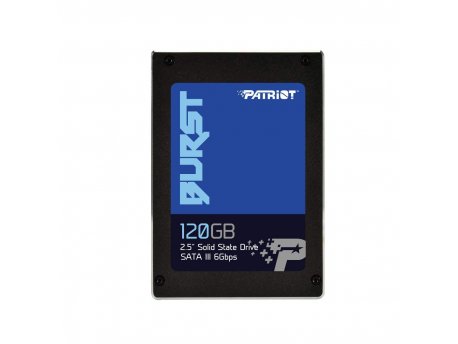 PATRIOT SSD 2.5 SATA3 6Gb/s 120GB Patriot Burst 560MBs/540MBs PBU120GS25SSDR