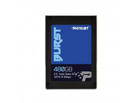 PATRIOT SSD 2.5 SATA3 6Gb/s 480GB Patriot Burst 560MBs/540MBs PBU480GS25SSDR
