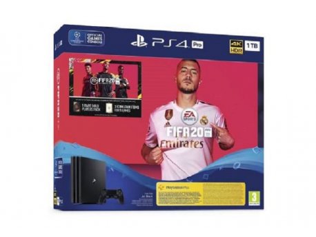PLAYSTATION PS4 Pro 1TB G chassis + FIFA 20