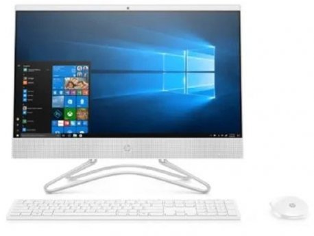 HP HP All-In-One 24-f0050ny, i3-9100T, 8GB, 256GB, 23.8'' FHD, DVD Writer, Win10 Home 64, Snow White (8XJ43EA)