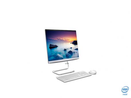 LENOVO IdeaCentre A340-22 All-In-One (White) Pentium 5405U 2.3GHz/2MB, 4GB, 1TB-HDD , 21.5'' FHD, DVDRW,  DOS (F0EB006URI)