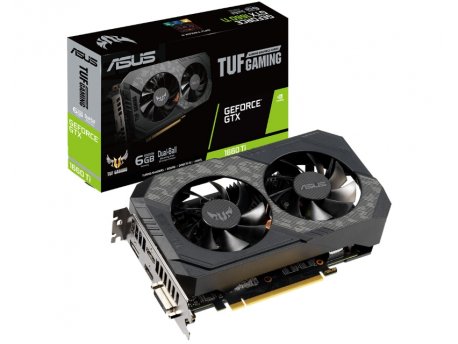 ASUS NVidia GeForce GTX 1660 Ti 6GB 192bit TUF-GTX1660TI-O6G-GAMING