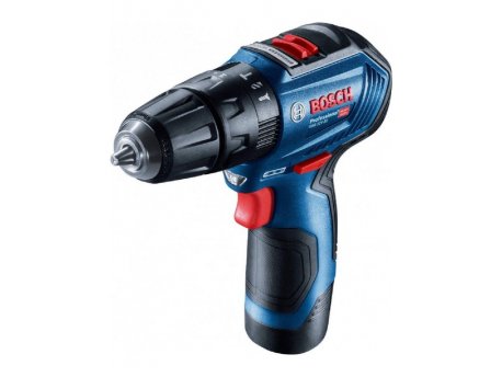 BOSCH plavi alat GSB 12V-30 2x2,0Ah Akumulatorska vibraciona bušilica-odvrtač