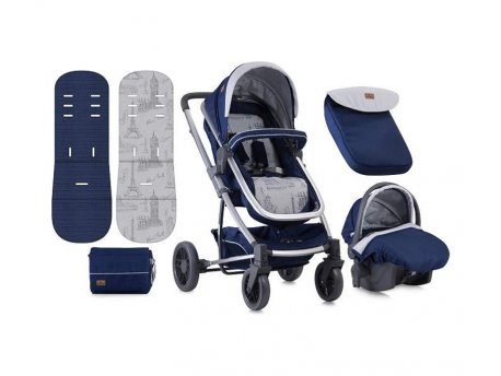 LORELLI BERTONI Kolica S-500 SET BLUE TRAVELLING