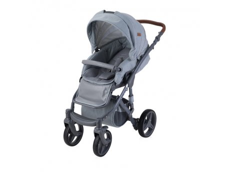 LORELLI BERTONI Kolica Rimini Grey TRIANGLES + MAMA BAG