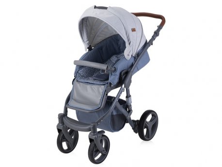 LORELLI BERTONI Kolica 2u1 Rimini Grey Rhombs + Mama Bag (2019)