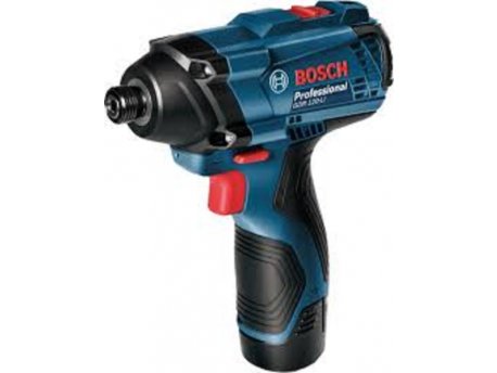 BOSCH plavi alat Akumulatorski udarni odvrtač Bosch GDR 120-LI; 2x1,5Ah 12v