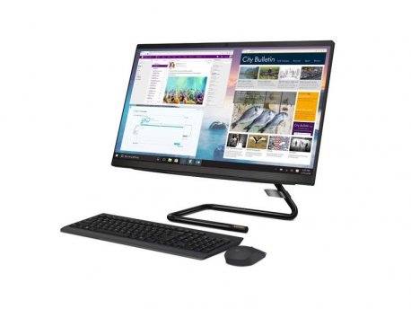 LENOVO IdeaCentre A340-22IWL i3-8145U/21.5IPS FHD/4GB/1TB/128GBSSD/IntelHD/DVDRW/USB KB&M/DOS/Black (F0EB006WRI)