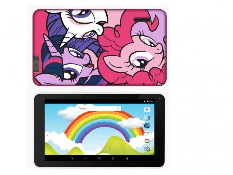 ESTAR Themed Tablet My Little Pony 7'' ARM A7 QC 1.3GHz/1GB/8GB/0.3MP/WiFi/Android 7.1 (ES-LITTLE-PONY-7.1)
