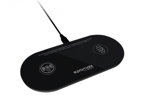 PROMATE AURABASE-2 punjac za iPhone dual fast crni