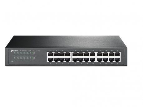 TP LINK Switch Gigabit 24x RJ45 10/100/1000Mbps 13'' metalno kuciste (TL-SG1024D)