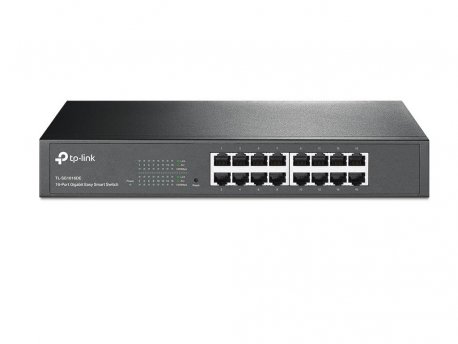 TP LINK Switch Gigabit 16x RJ45 10/100/1000Mbs Rackmount metalno kuciste (TL-SG1016DE)