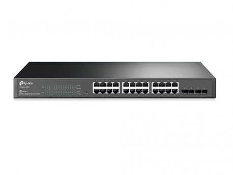 TP LINK Switch Gigabit Smart 24x RJ45 10/100/1000Mbps TL-SG2424 with 4 SFP Slots  (T1600G-28TS)