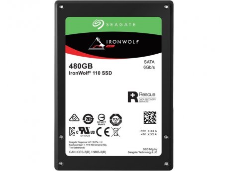SEAGATE 480GB 2.5'' SATA III SSD IronWolf 110 ZA480NM10011
