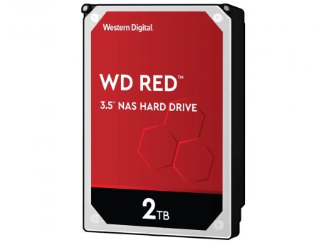 WESTERN DIGITAL Red fo NAS, 3.5 / 2TB / 256MB / SATA / 5400 rpm, WD20EFAX