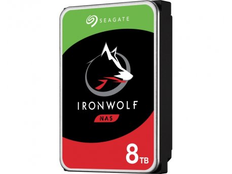SEAGATE IronWolf for NAS, 3.5 / 8TB / SATA / 7200 rmp, ST8000VN004