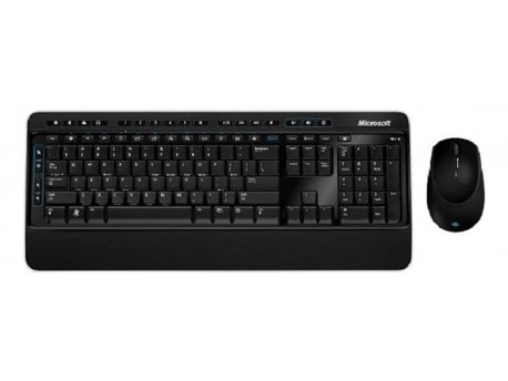 MICROSOFT Wireless Desktop 3050 with AES USB Port Eng Intl (PP3-00023)
