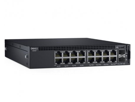 DELL Networking X1018 16port + 2 SFP Managed Smart switch