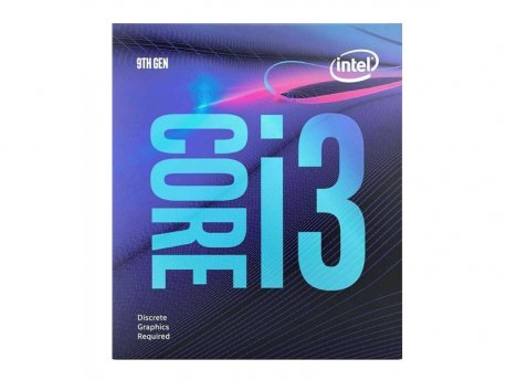 INTEL Core i3-9100F. 14nm, LGA1151, 4-Cores, 3.60GHz, 6MB, Box