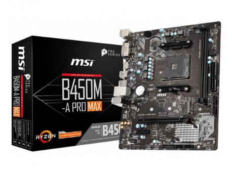 MSI B450M-A PRO MAX