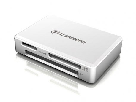 TRANSCEND TS-RDF8W2 Čitač kartica, USB 3.1 / 3.0, Bela